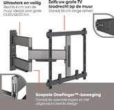 Vogel's ELITE TVM 5445 | Draaibare tv-beugel | 32-65"  2